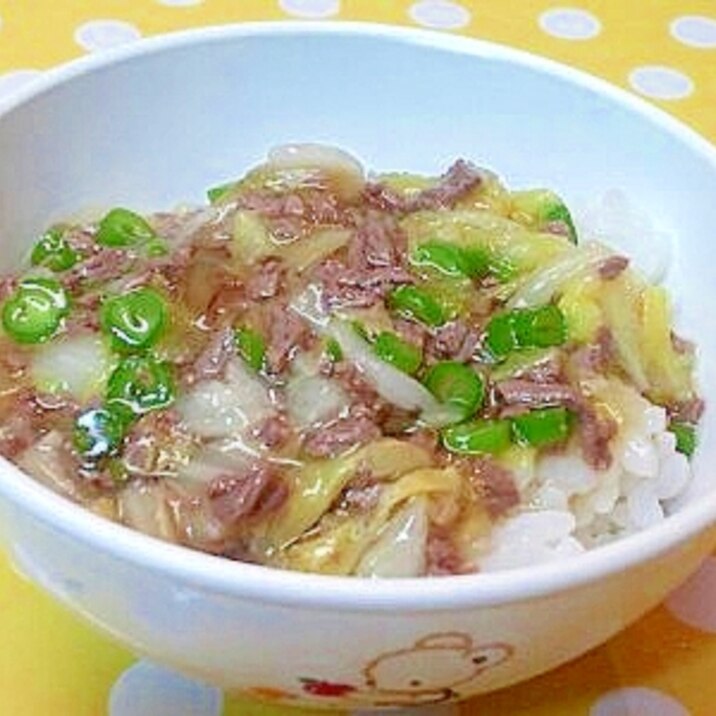 【離乳食】牛モモ＆白菜のあんかけ丼